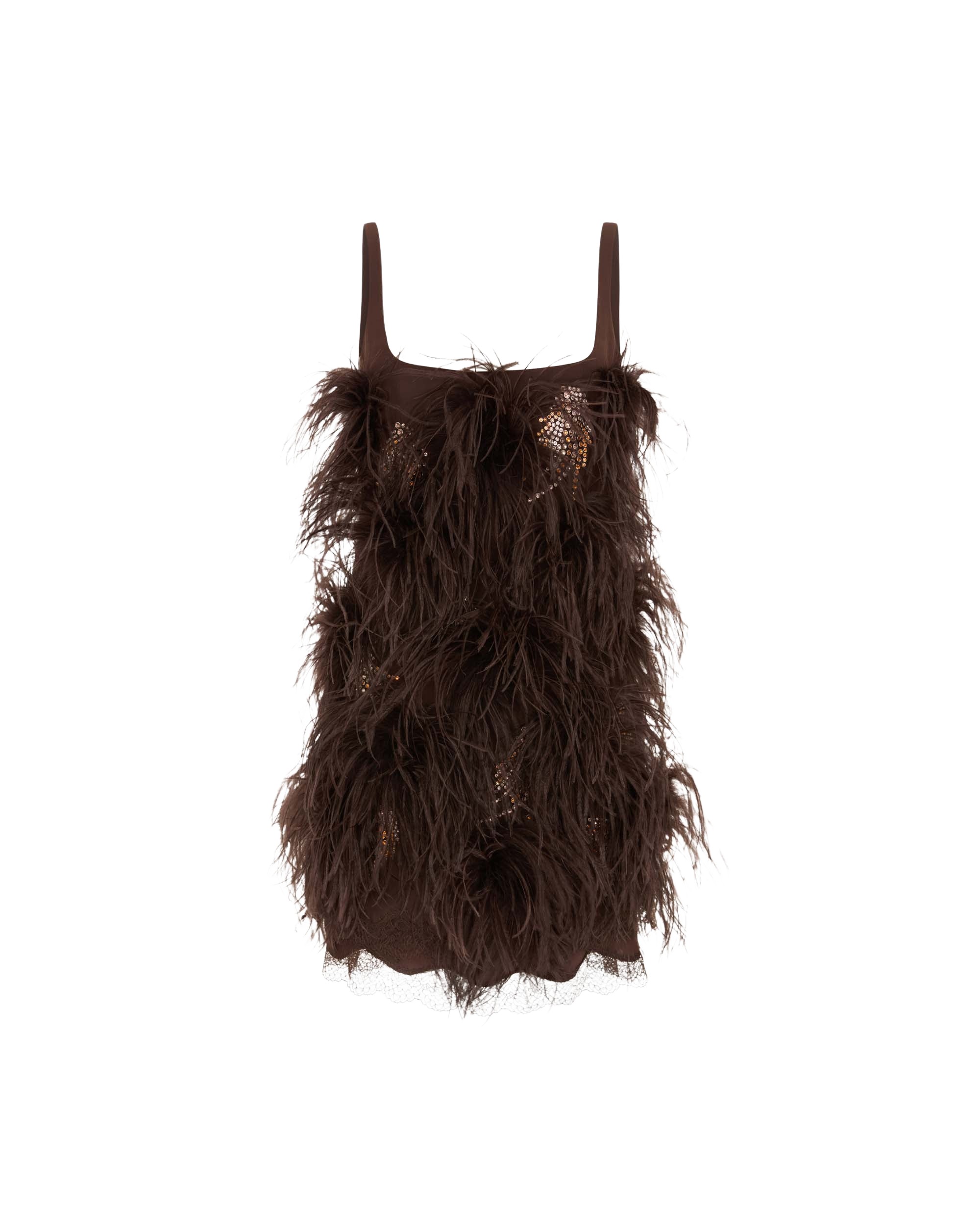Elevate your elegance in this 16 Arlington Dresses from the luxury feather dress edit