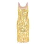 Elevate your elegance in this 16 Arlington Dresses from the luxury feather dress edit