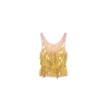 Elevate your elegance in this 16 Arlington Tops from the luxury feather dress edit