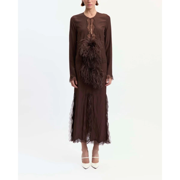 Elevate your elegance in this 16 Arlington Skirts from the luxury feather dress edit