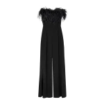 Elevate your elegance in this 16 Arlington Jumpsuit from the luxury feather dress edit