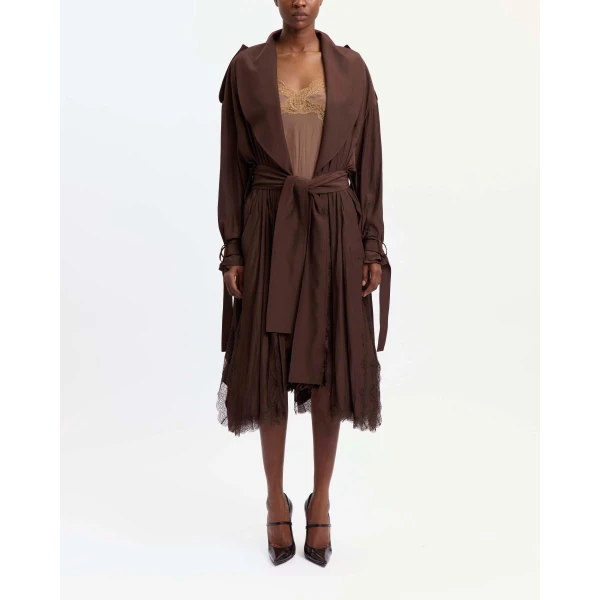 Elevate your elegance in this 16 Arlington Coats from the luxury feather dress edit