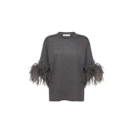Elevate your elegance in this 16 Arlington Tops from the luxury feather dress edit