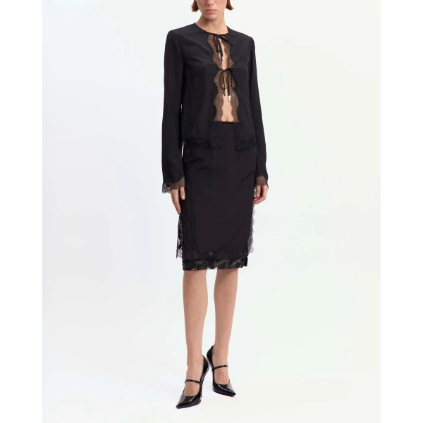 Elevate your elegance in this 16 Arlington Skirts from the luxury feather dress edit