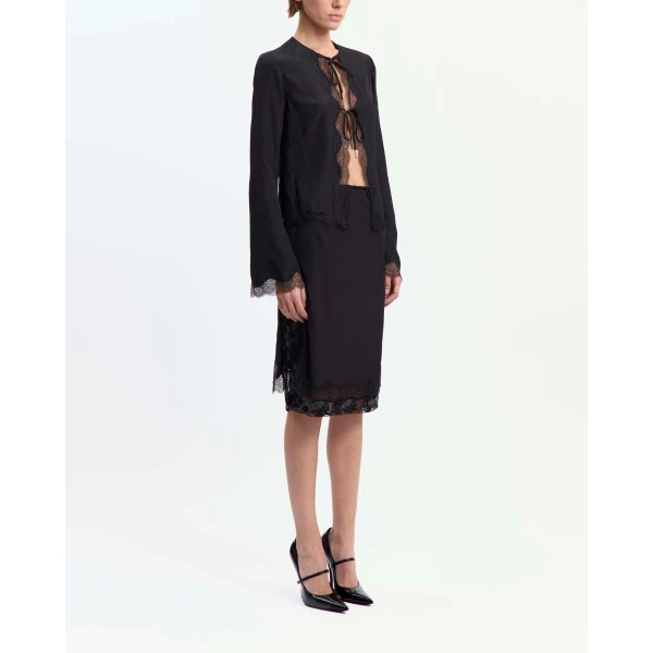 Elevate your elegance in this 16 Arlington Skirts from the luxury feather dress edit