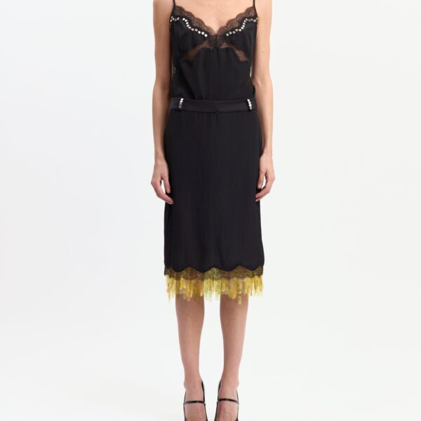 Elevate your elegance in this 16 Arlington Skirts from the luxury feather dress edit