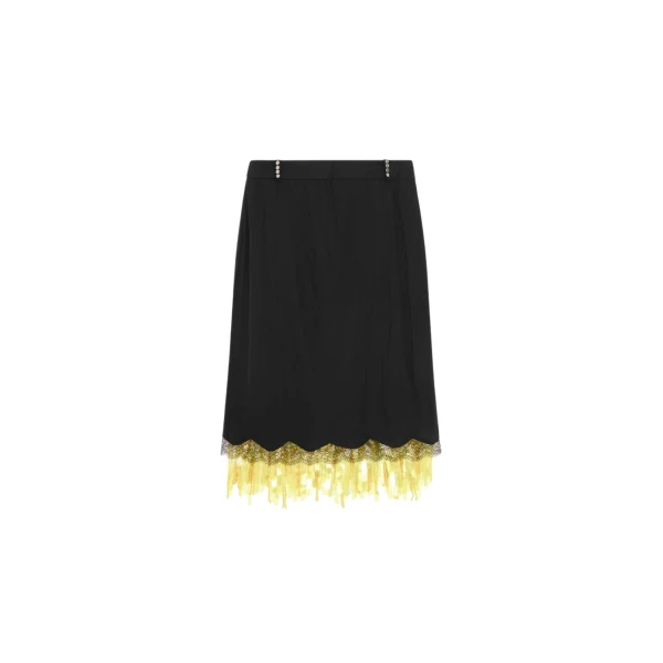 Elevate your elegance in this 16 Arlington Skirts from the luxury feather dress edit
