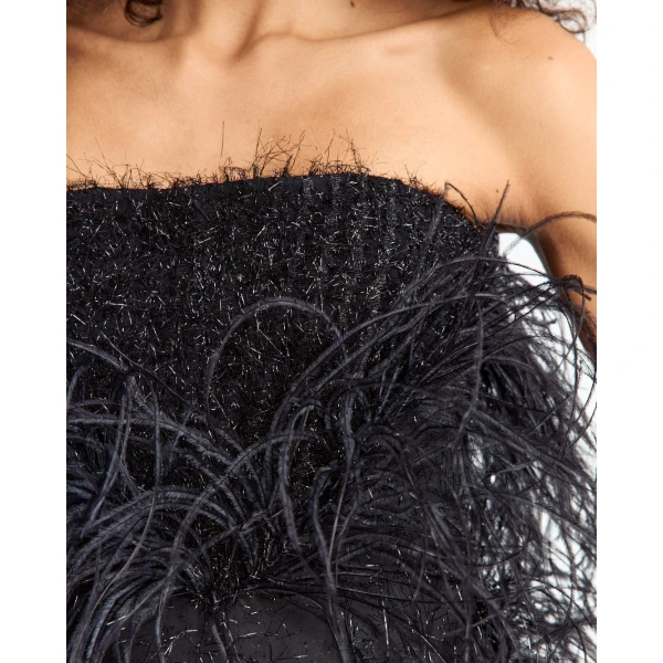 Elevate your elegance in this 16 Arlington Dresses from the luxury feather dress edit