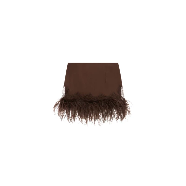 Elevate your elegance in this 16 Arlington Skirts from the luxury feather dress edit