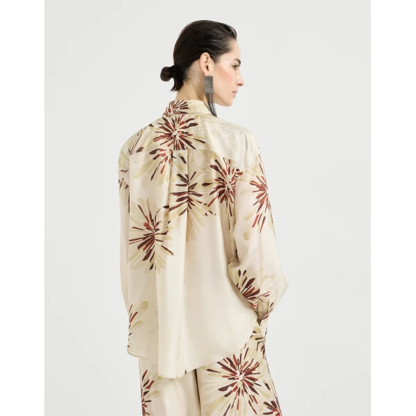 Beige Silk
