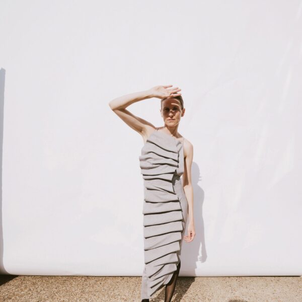Light Grey Melange dress