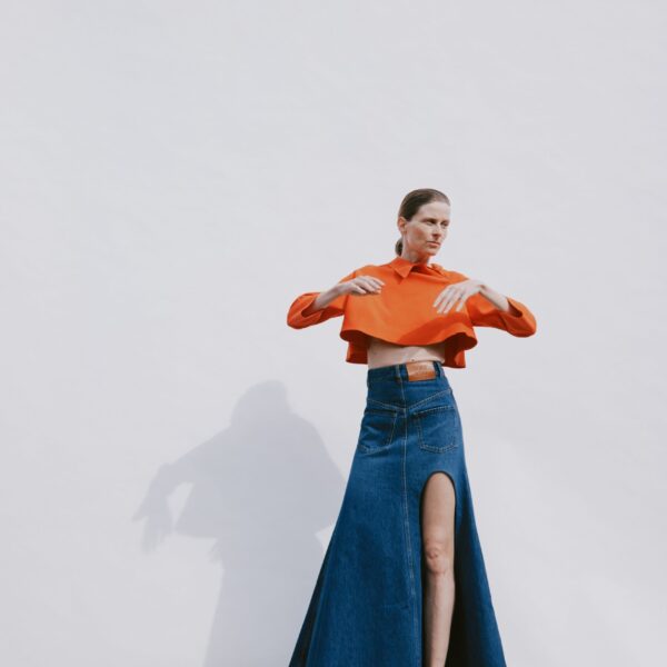 Classic Blue Wash skirt