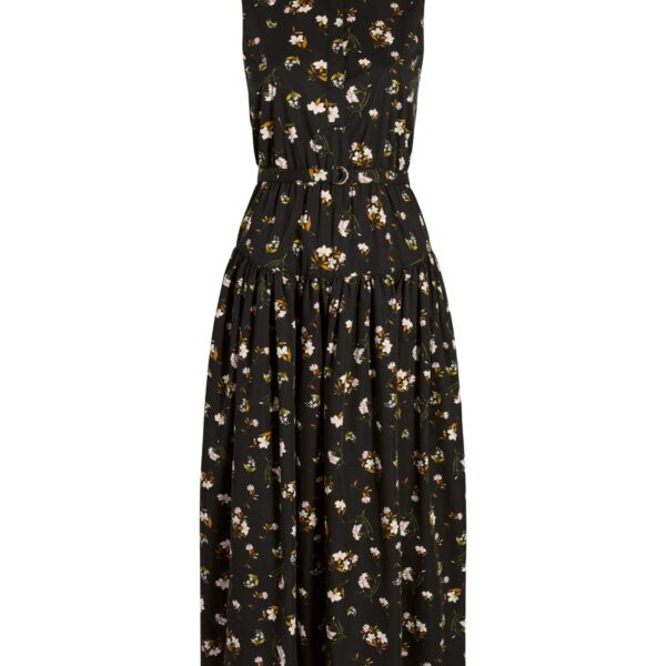 Arden Dress in Black Floral