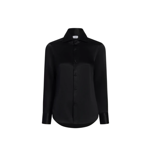 Adam Lippes Aston Shirt in Black