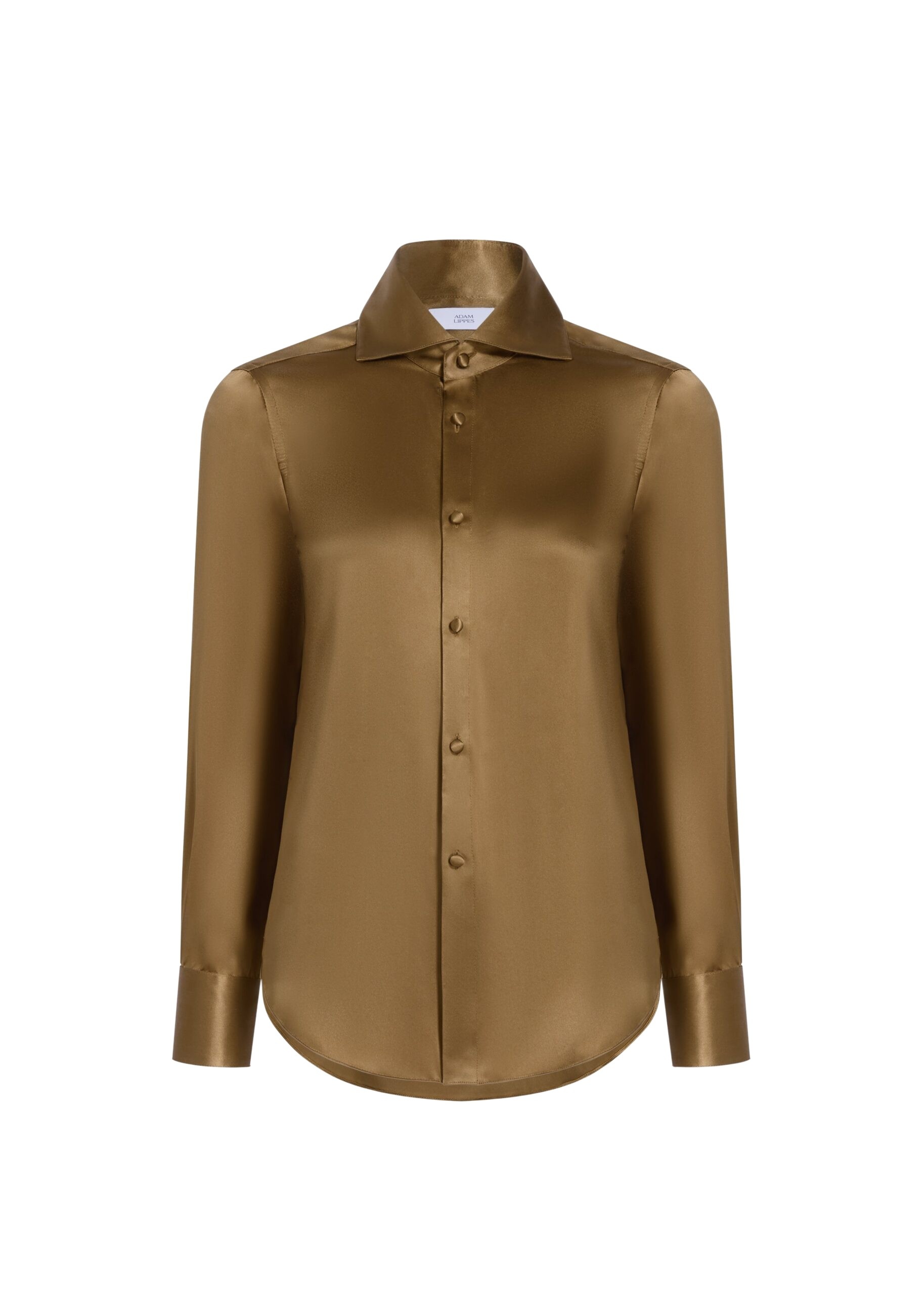 Adam Lippes Aston Shirt in Olive