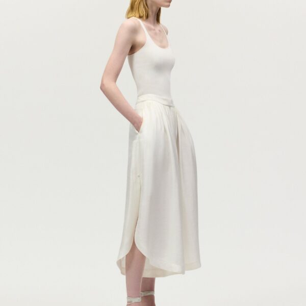 Ivory trousers