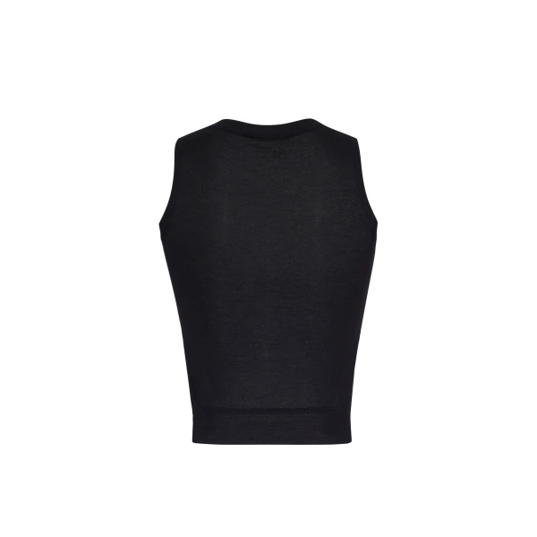 Adam Lippes Ava Knit in Black, view 4