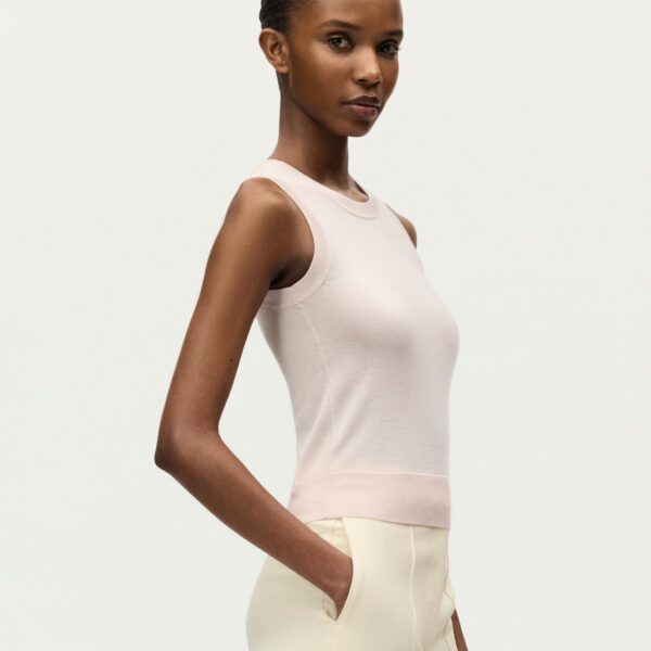Pink knitwear