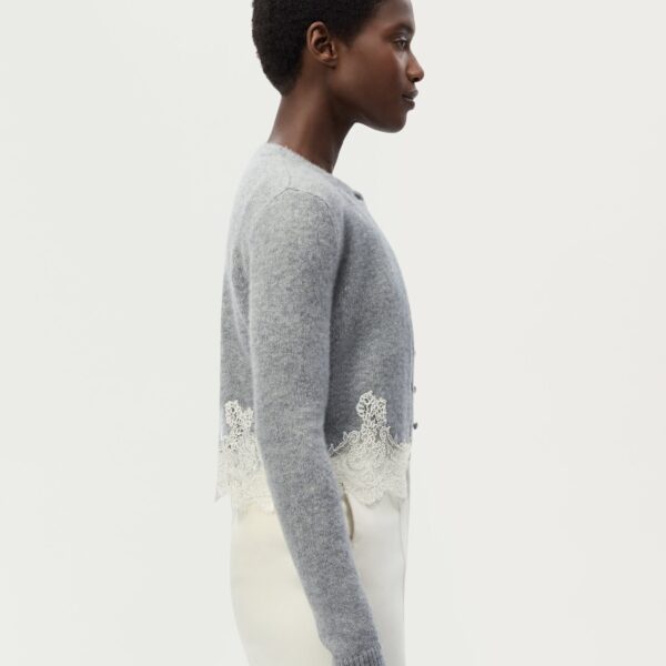 Grey knitwear
