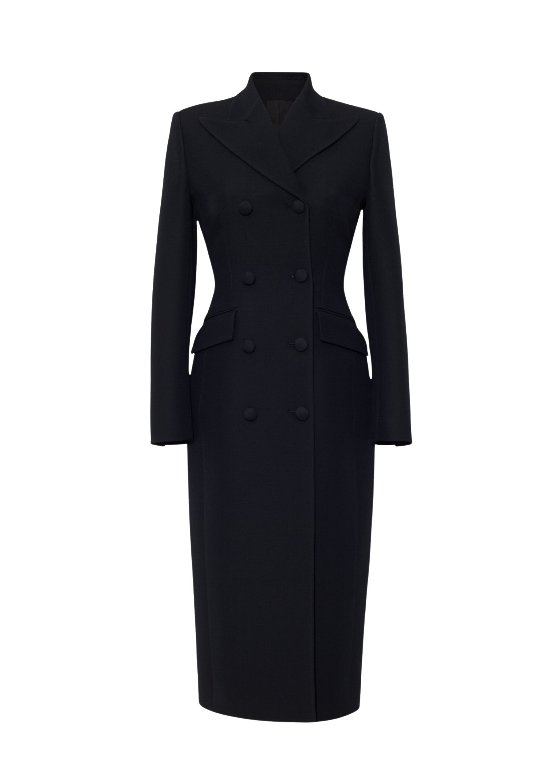 Adam Lippes Cassandra Coat in Black
