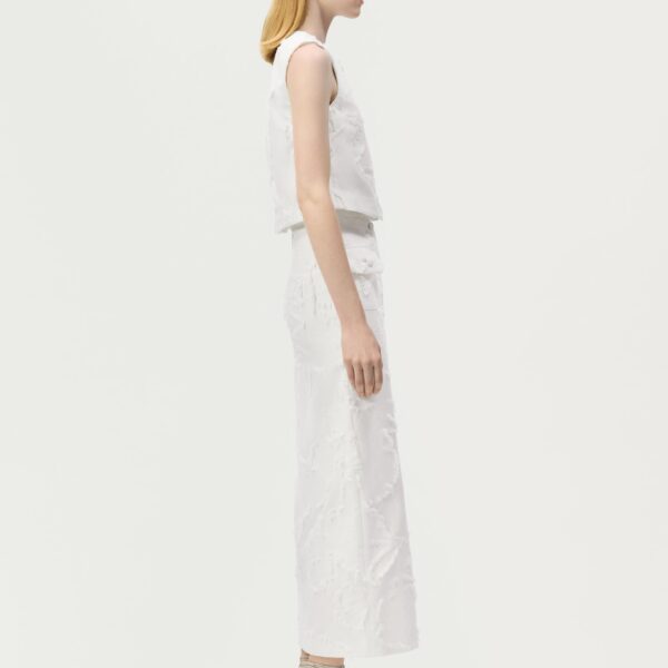 White skirt