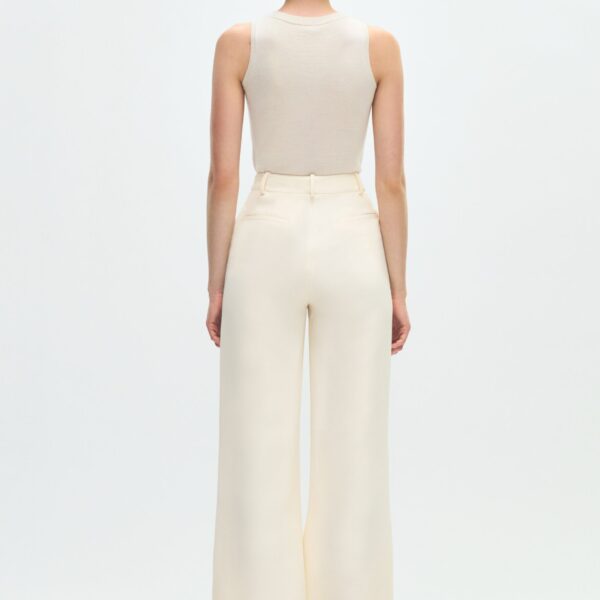 Ivory trousers