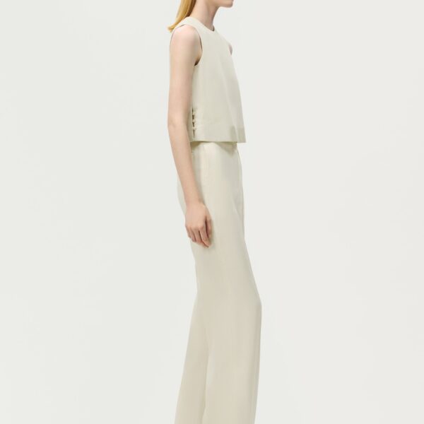 Beige trousers