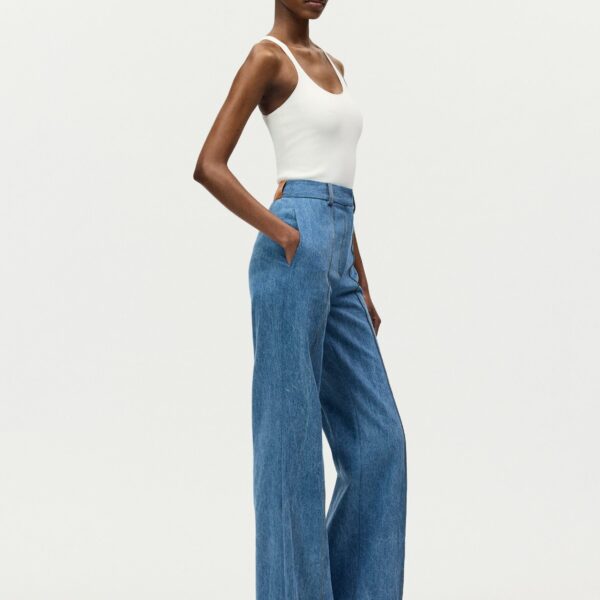 Blue trousers