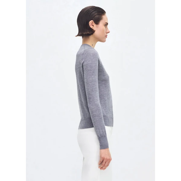 Grey knitwear