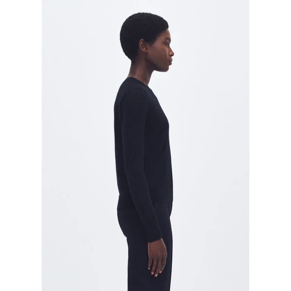 Black knitwear