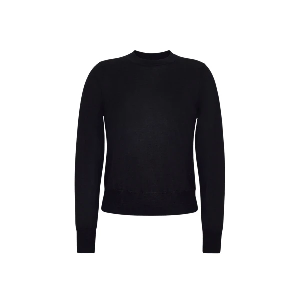 Adam Lippes Didion Knit Cashmere in Black