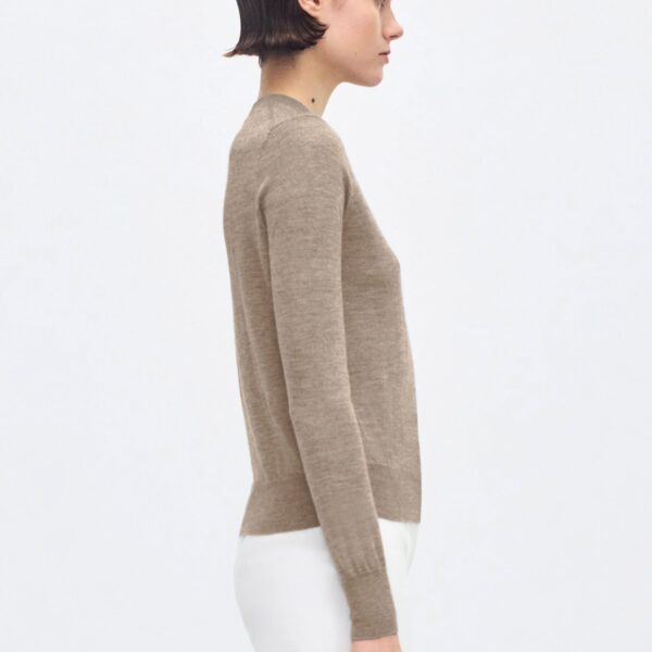 Beige knitwear
