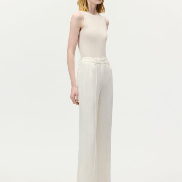 Ivory trousers