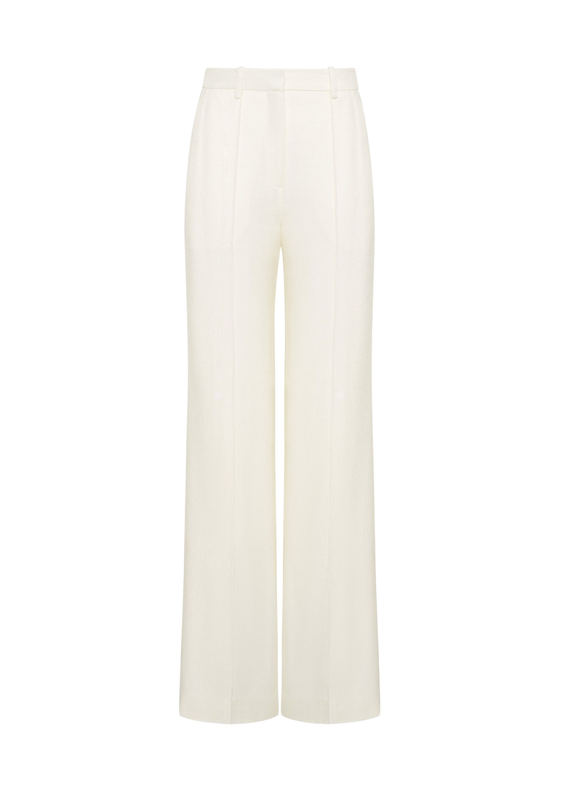 Adam Lippes Emile Pant in Ivory