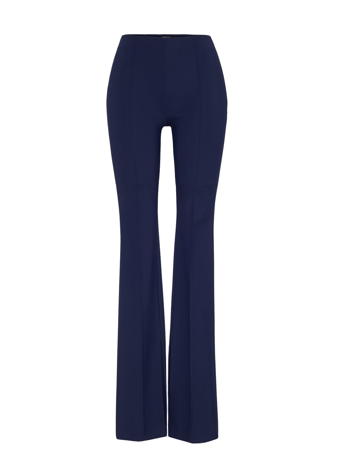Adam Lippes Eva Flare Pant in Navy