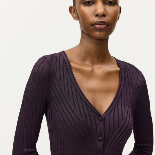 Purple knitwear