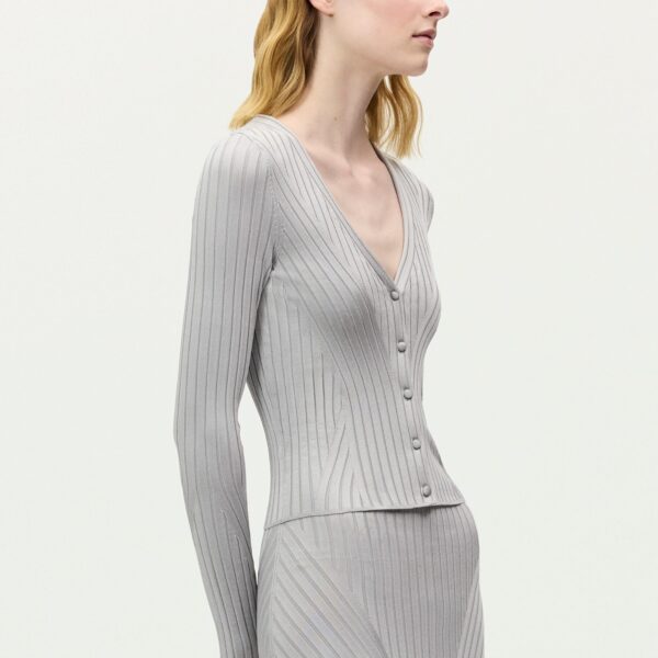 Metallic knitwear