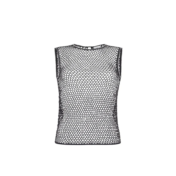 Adam Lippes Gwen Top in Black