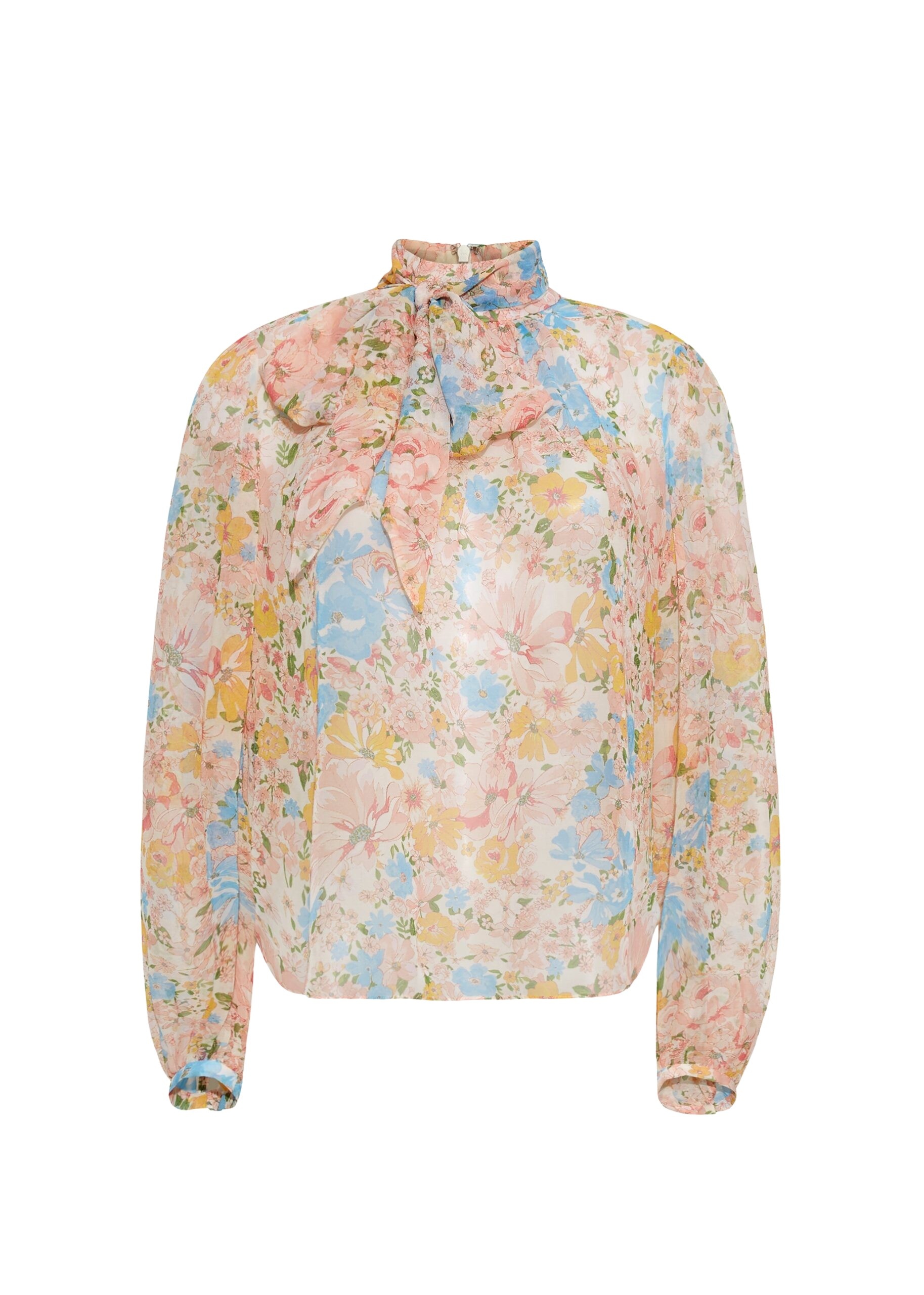 Adam Lippes Joan Top in Ivory Floral