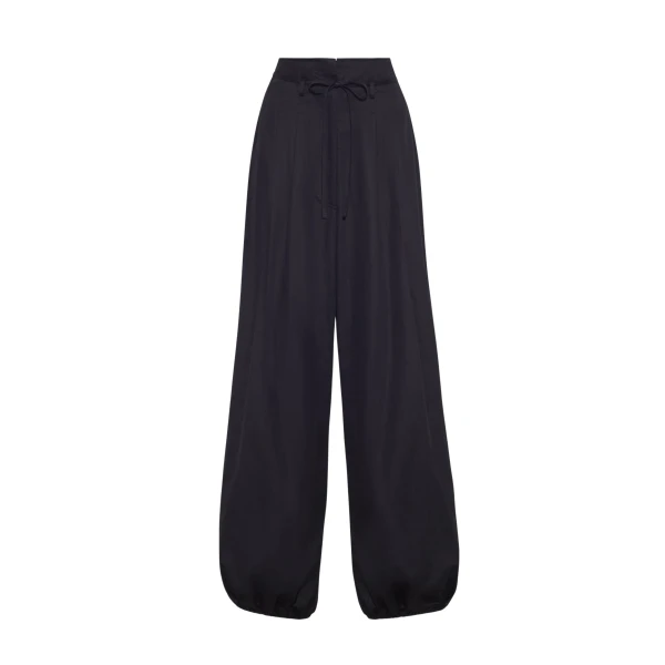Adam Lippes Kaito Pant in Black