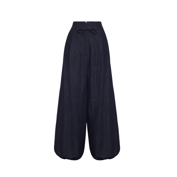 Adam Lippes Kaito Pant in Indigo
