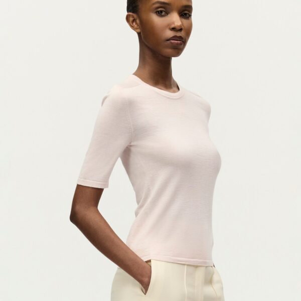 Pink knitwear