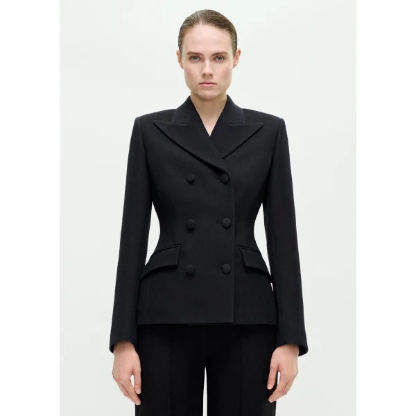 Adam Lippes Malone Jacket in Black, view 2