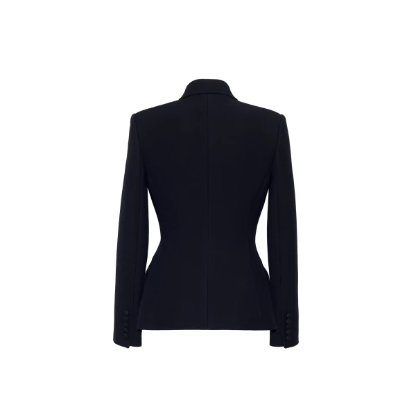 Adam Lippes Malone Jacket in Black, view 5