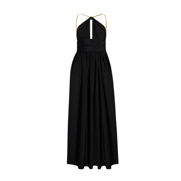 Adam Lippes Minette Dress in Black