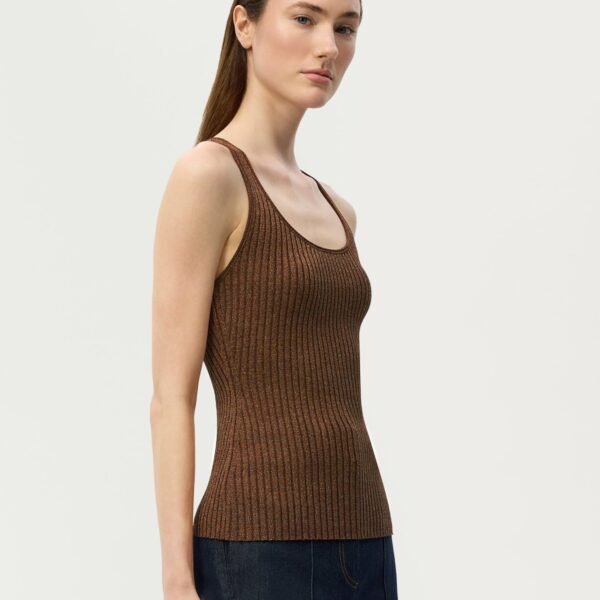 Beige knitwear