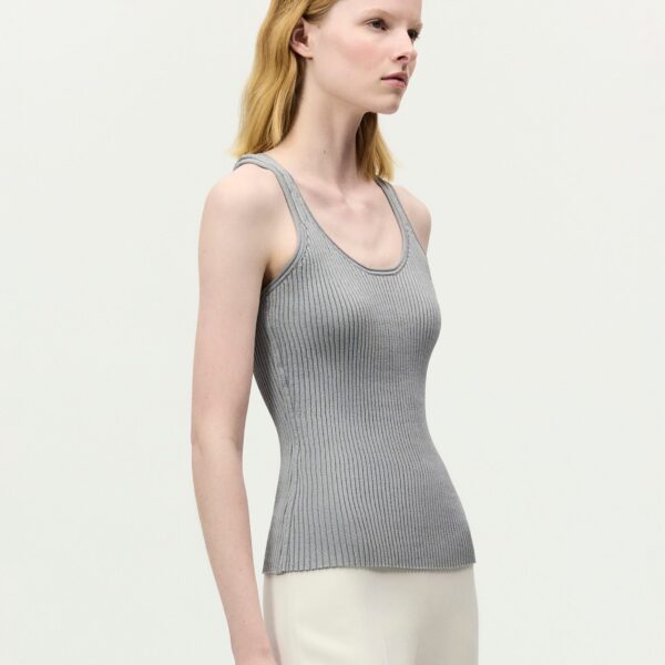 Grey knitwear