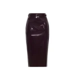 Adam Lippes Rei Skirt in Aubergine Adam Lippes Rei Skirt