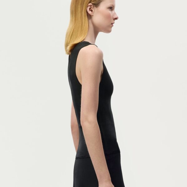 Black knitwear