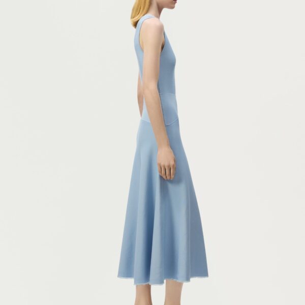 Blue knitwear